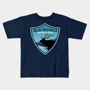 Isle Royale National Park Kids T-Shirt